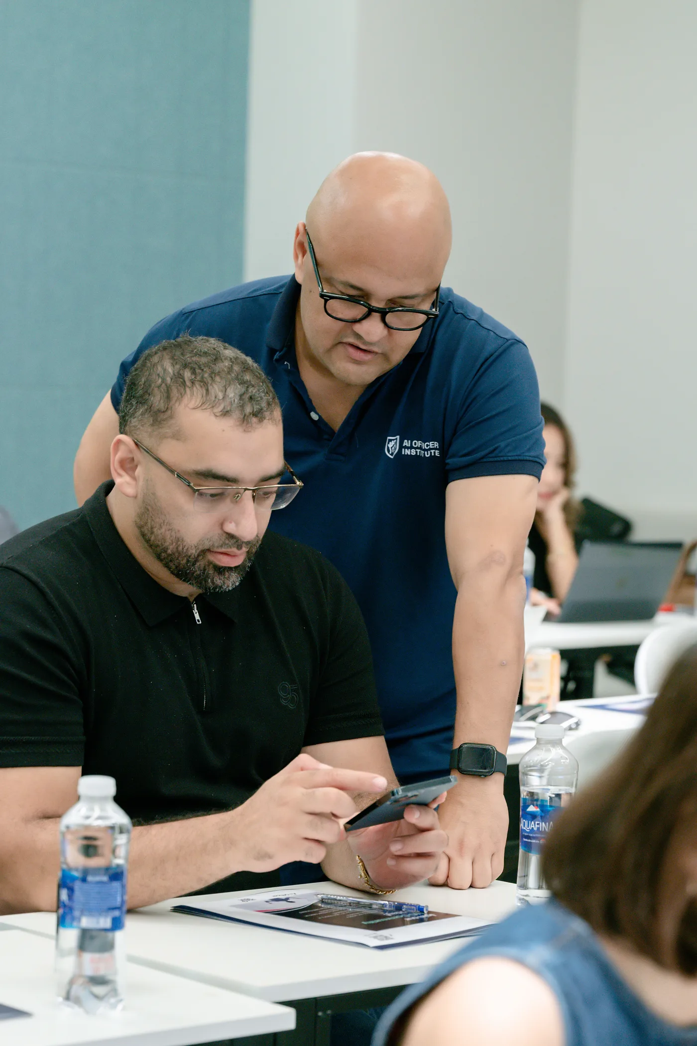Founders working together in a live coaching session