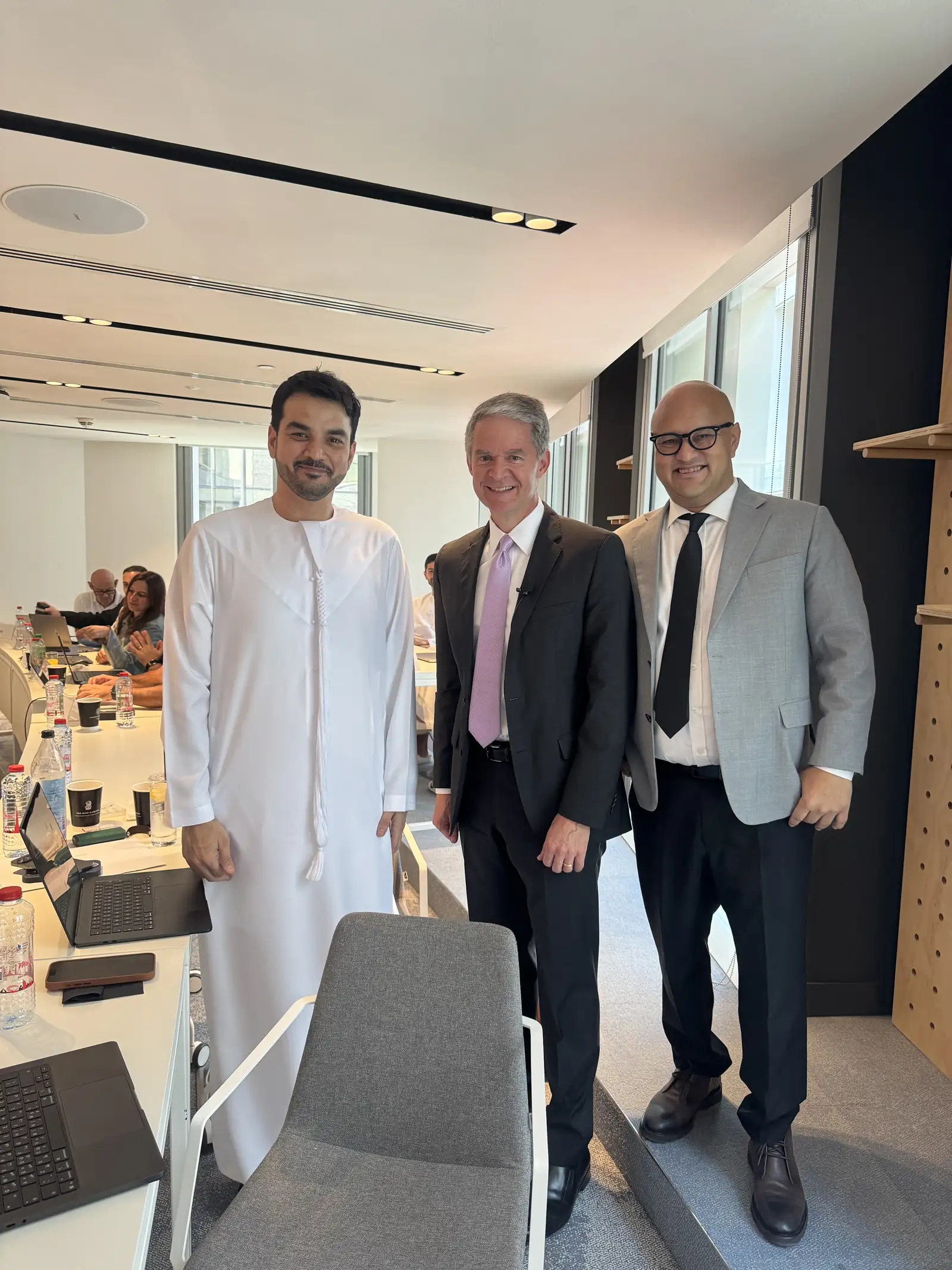 Leading AI session in the room in Dubai