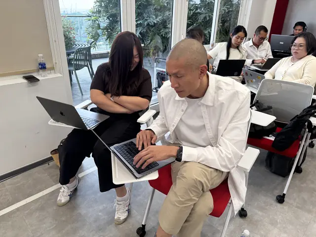 Working through a leadership exercise