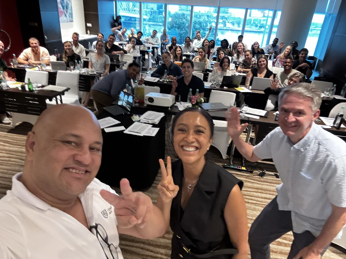 With the Georgetown Executive MBA cohort in Vietnam